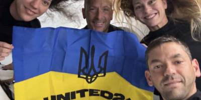 Український прапор втретє розгорнули у космосі
