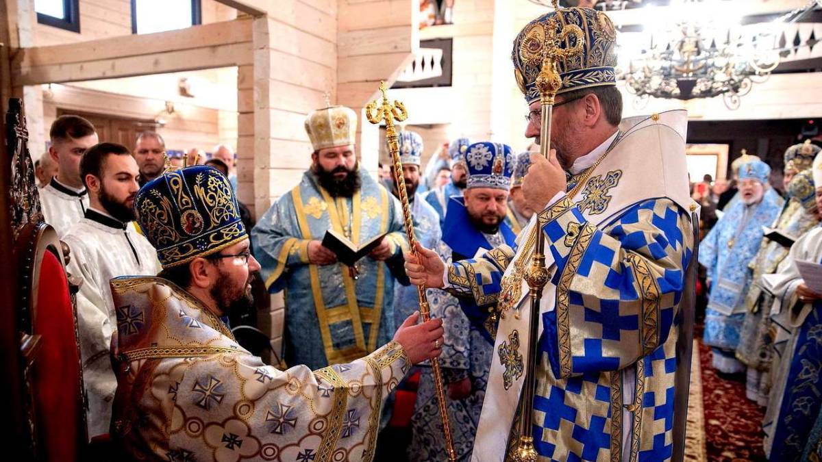 У храмі Матері Божої Неустанної Помочі в Запоріжжі відбулася інтронізація нового Донецького екзарха УГКЦ