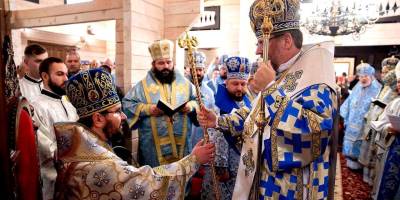 У храмі Матері Божої Неустанної Помочі в Запоріжжі відбулася інтронізація нового Донецького екзарха УГКЦ