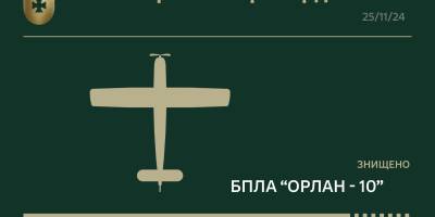 На Одещині прикордонники знищили ворожий дрон-розвідник «Орлан-10»