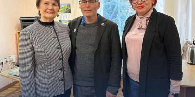 У ЗНУ засідання розмовного клубу проводить відомий британський дипломат і волонтер Кірон Джон Рід