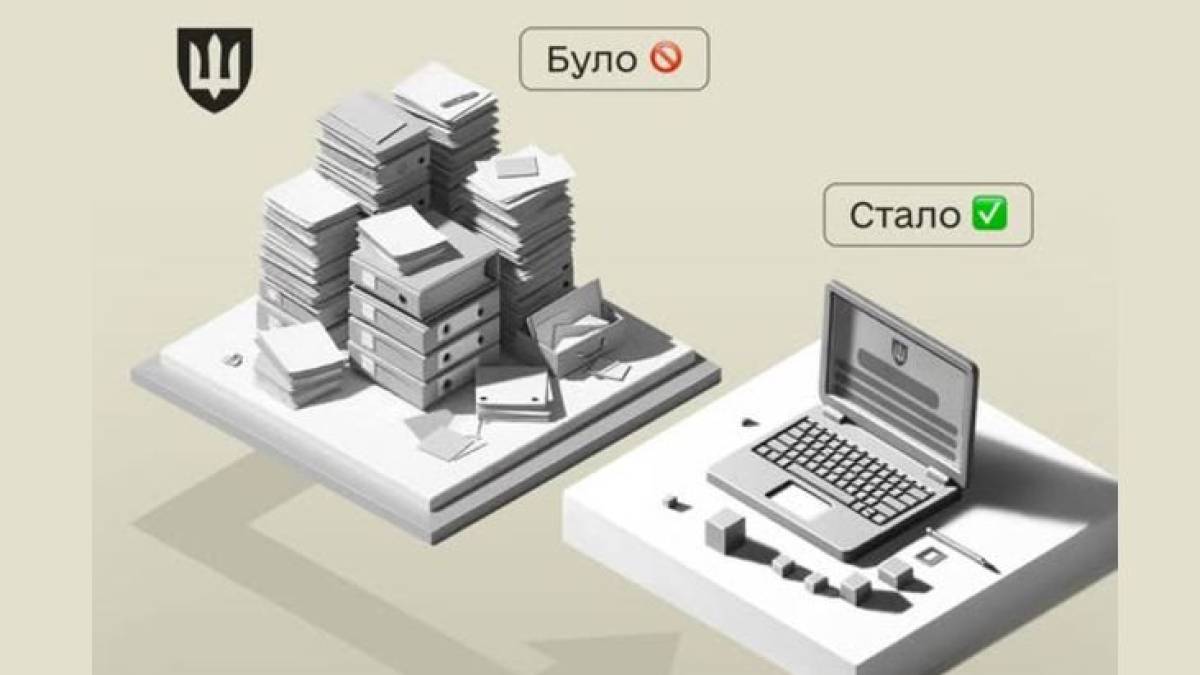 Замість 12-ти паперових журналів та книг обліку для військових – один електронний