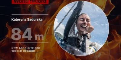 Фридайвінг: Катерина Садурська підкорила нову глибину – 84 м
