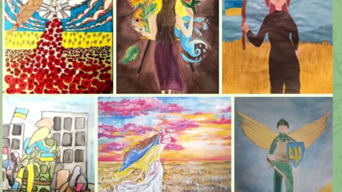 Бердянські діти вітають ЗСУ