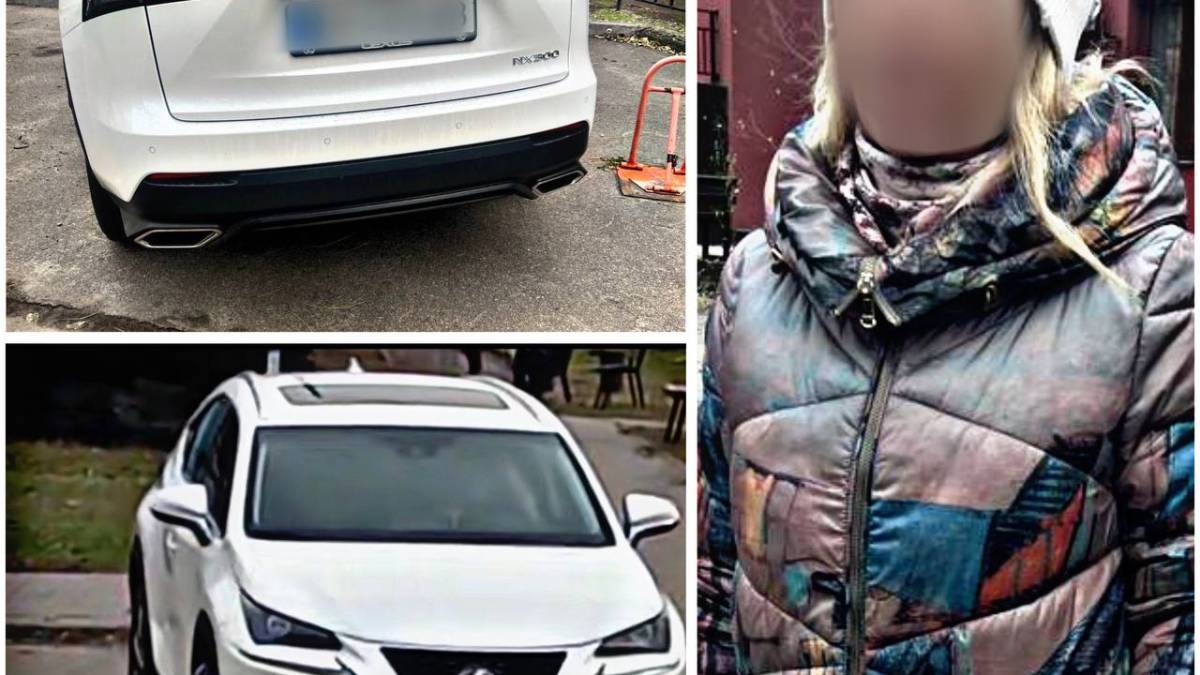 Проїхалася по тротуару — у Запоріжжі покарали водійку Lexus, яка вирішила скоротити шлях