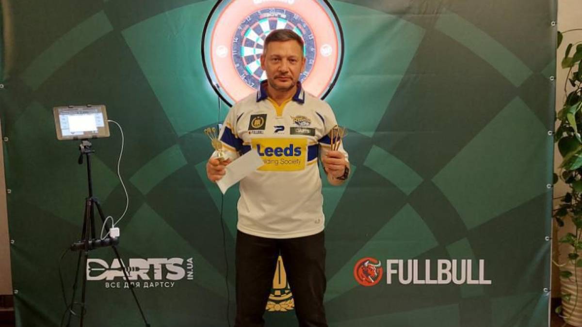 Мелітополець успішно виступив на Чемпіонаті України з класичного дартсу