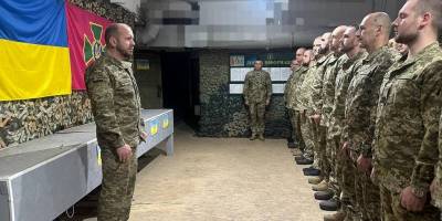 На Запоріжжі прикордонникам вручили державні нагороди та відомчі відзнаки