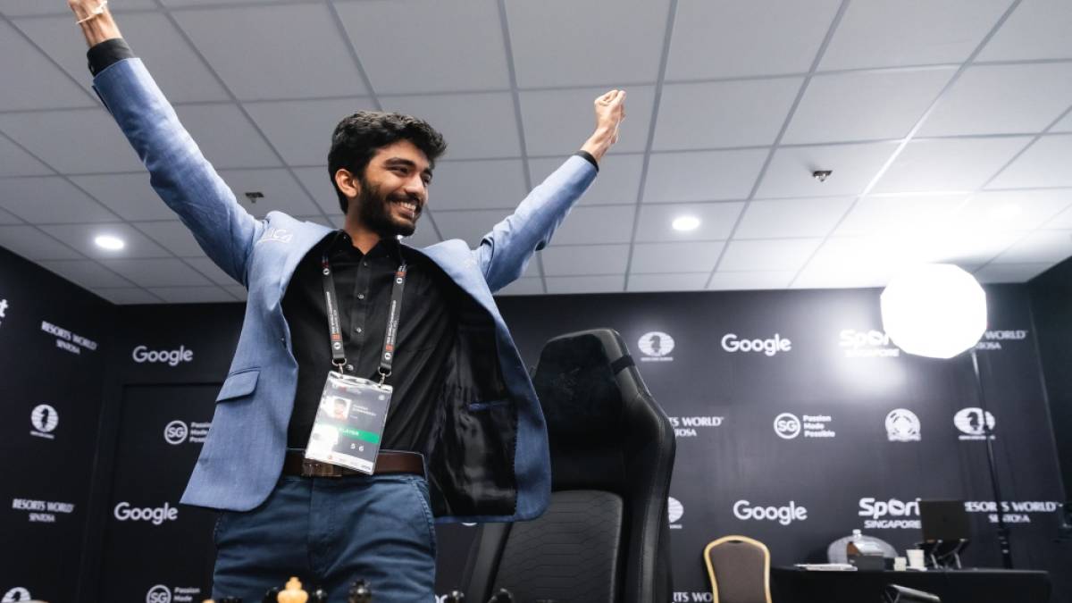 Індієць Гукеш Доммараджу став наймолодшим чемпіоном світу з шахів