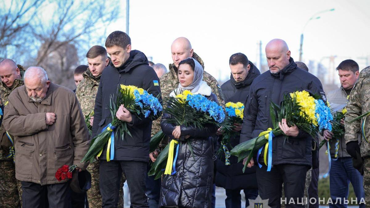 Запорізькі поліцейські долучились до заходів з нагоди вшанування учасників ліквідації наслідків аварії на Чорнобильській АЕС