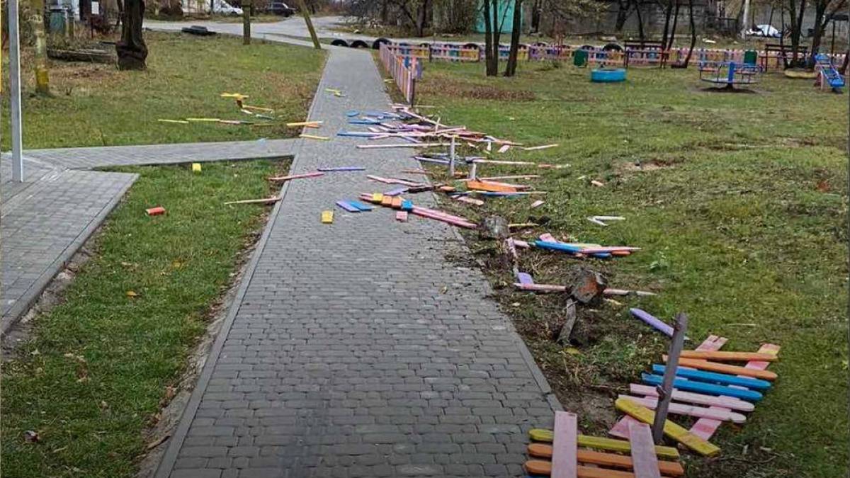 У громаді на Запоріжжі орудують вандали