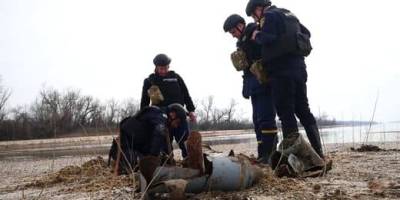 У Запорізькій області сапери знешкодили уламок касетного боєприпасу від РСЗВ «Ураган»