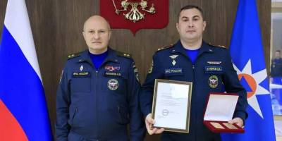 Голова окупаційного «МЧС Запорізької області» Дмитро Кучерков отримав від путіна генеральські погони