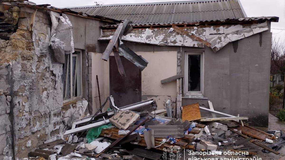 Впродовж доби окупанти завдали 306 ударів по 11 населених пунктах Запорізької області, – ЗОВА
