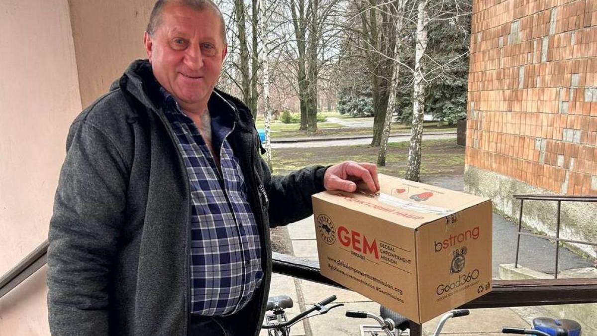 У Запорізькому районі вимушені переселенці отримали гуманітарну допомогу (фото)