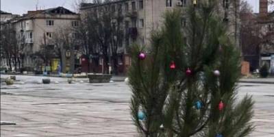 Як виглядає новорічна ялинка в Оріхові