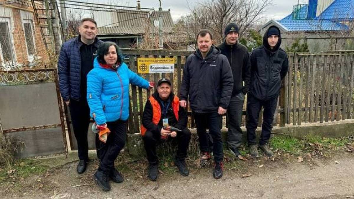 Волонтери Запорізького осередку Добробату знову завітали з допомогою до Малокатеринівки