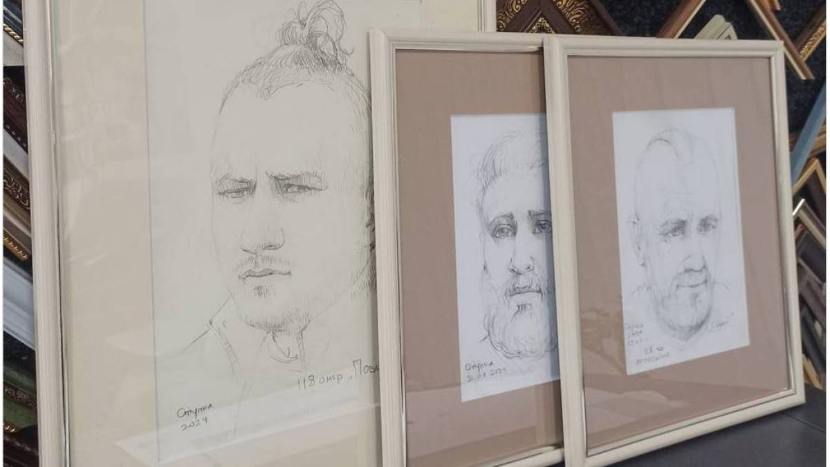 Захисників запорізького краю малює український художник Сергій Ступка (фото)