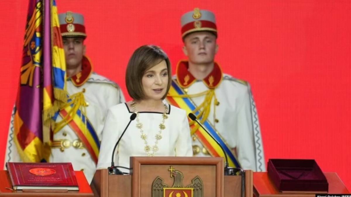 Санду склала присягу президентки Молдови