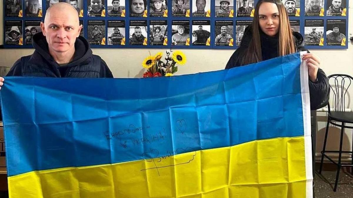Не зломлений Енергодар підтримав лідер гурту «Океан Ельзи» Святослав Вакарчук