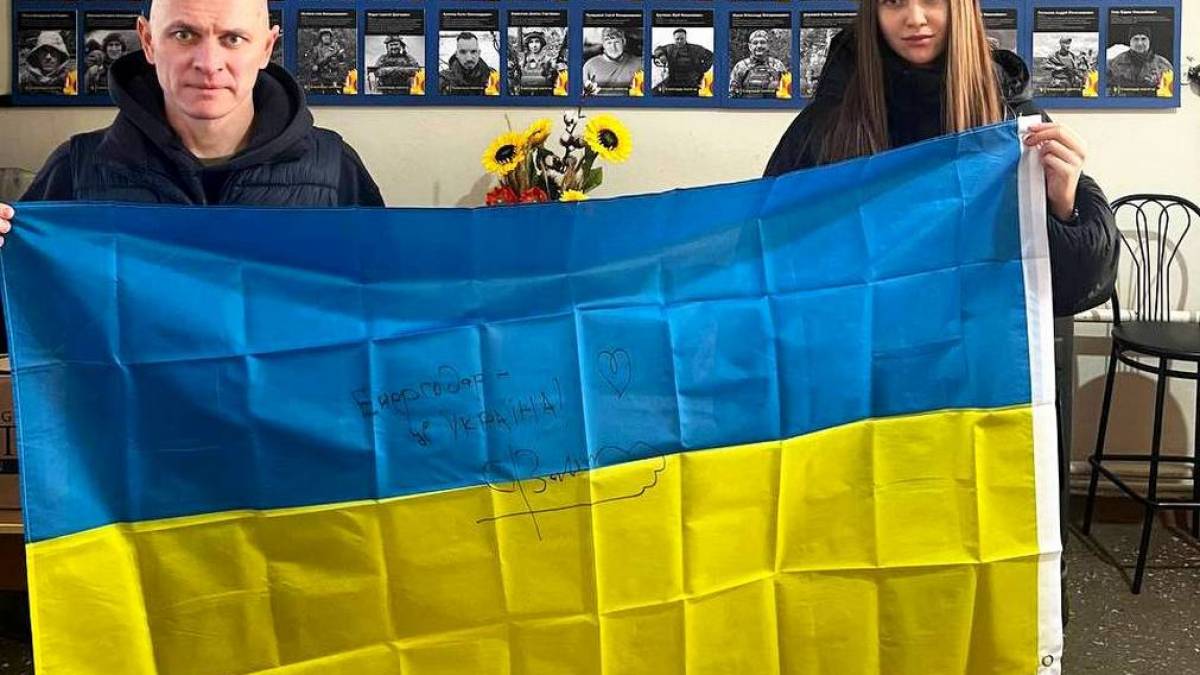 Не зломлений Енергодар підтримав лідер гурту «Океан Ельзи» Святослав Вакарчук