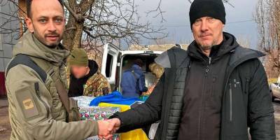 На Запоріжжі гімназія прифронтового селища провела акцію «Привітай наших захисників»