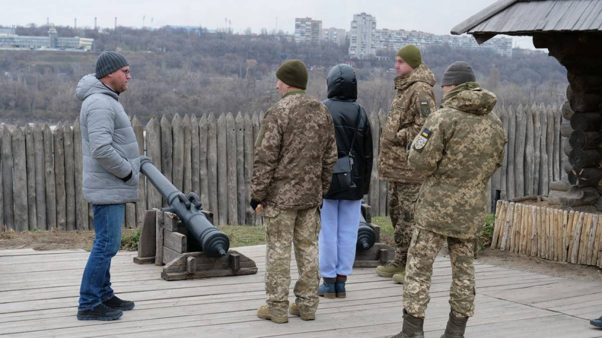 У Запоріжжі захисників України приймала гостинна Хортиця