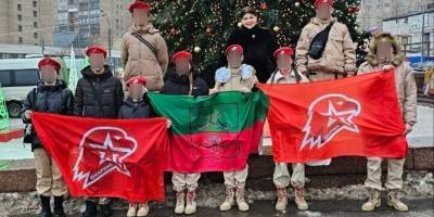 «Юнармійців» із окупованої Запорізької області відправили до москви на пропагандистські заходи
