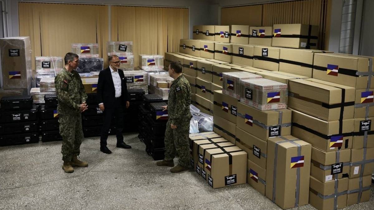 Латвія поставить Україні понад 1000 бойових дронів