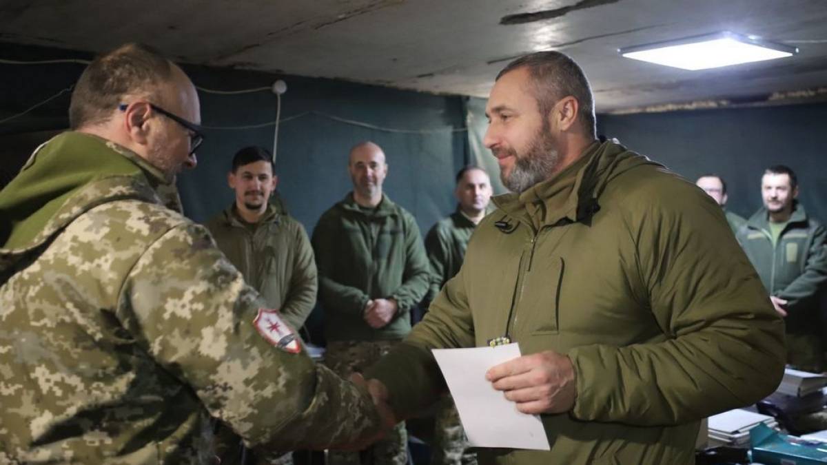 Захиснику запорізького краю вручили відзнаку Головнокомандувача ЗСУ