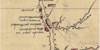 Запоріжжя козацьке на карті 1746 року