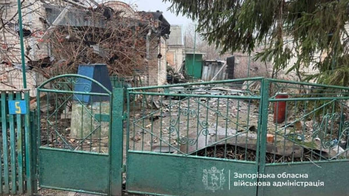 302 удари по 13 населених пунктах Запорізької області