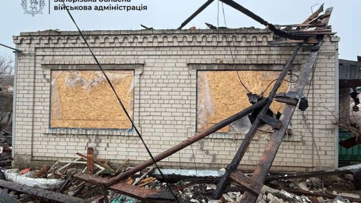 Впродовж доби окупанти завдали 341 удар по 13 населених пунктах Запорізької області