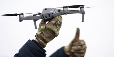 На Запорізькому напрямку за 20 хвилин збиті три потужні дрони-розвідники рф (відео)