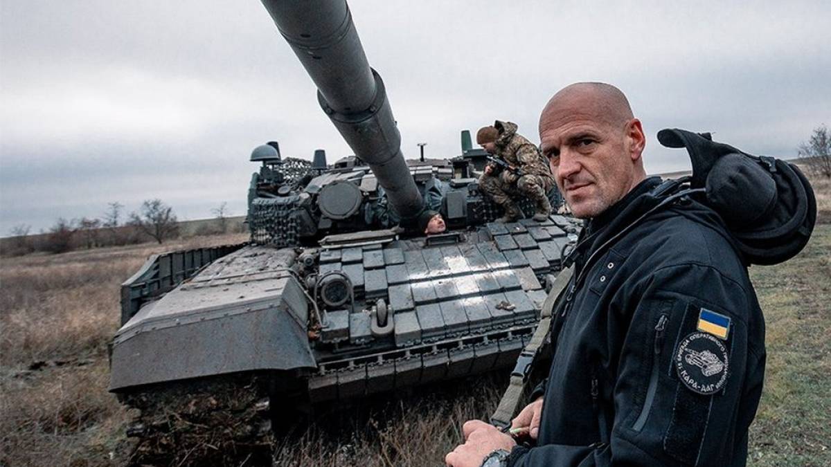 Колишній працівник комбінату «Запоріжсталь» на фронті затрофеїв танк окупантів