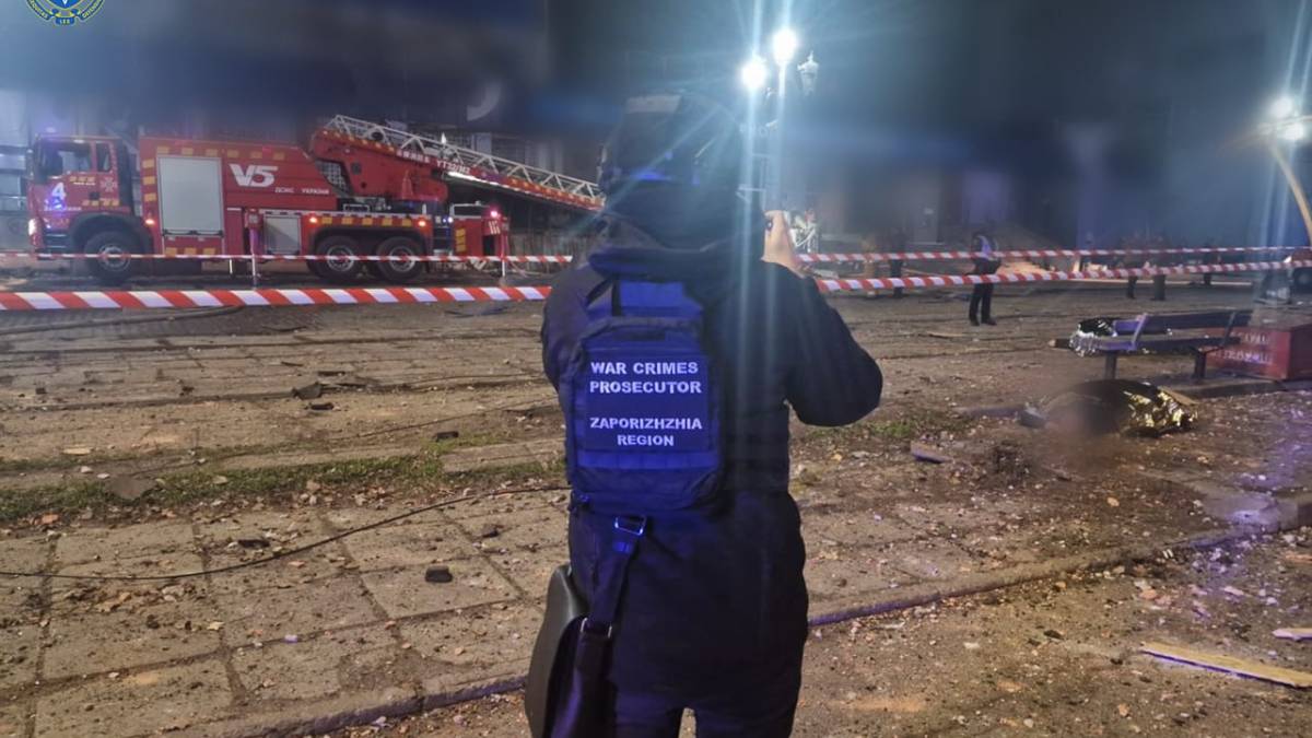 У Запоріжжі прокуратура  розпочала розслідування за фактом атаки ворога на місто