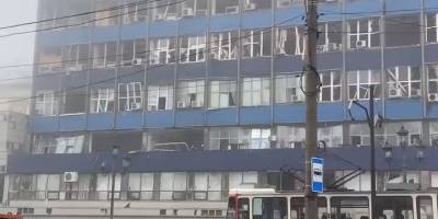 У Запоріжжі триває ліквідація наслідків учорашнього ворожого удару в Шевченківському районі