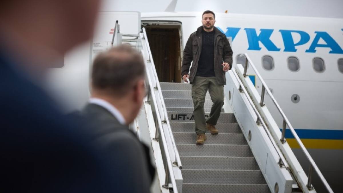 Президент України Володимир Зеленський прибув до Італії