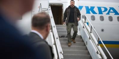 Президент України Володимир Зеленський прибув до Італії