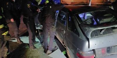Рятувальники деблокували водія з понівеченої автівки внаслідок ДТП
