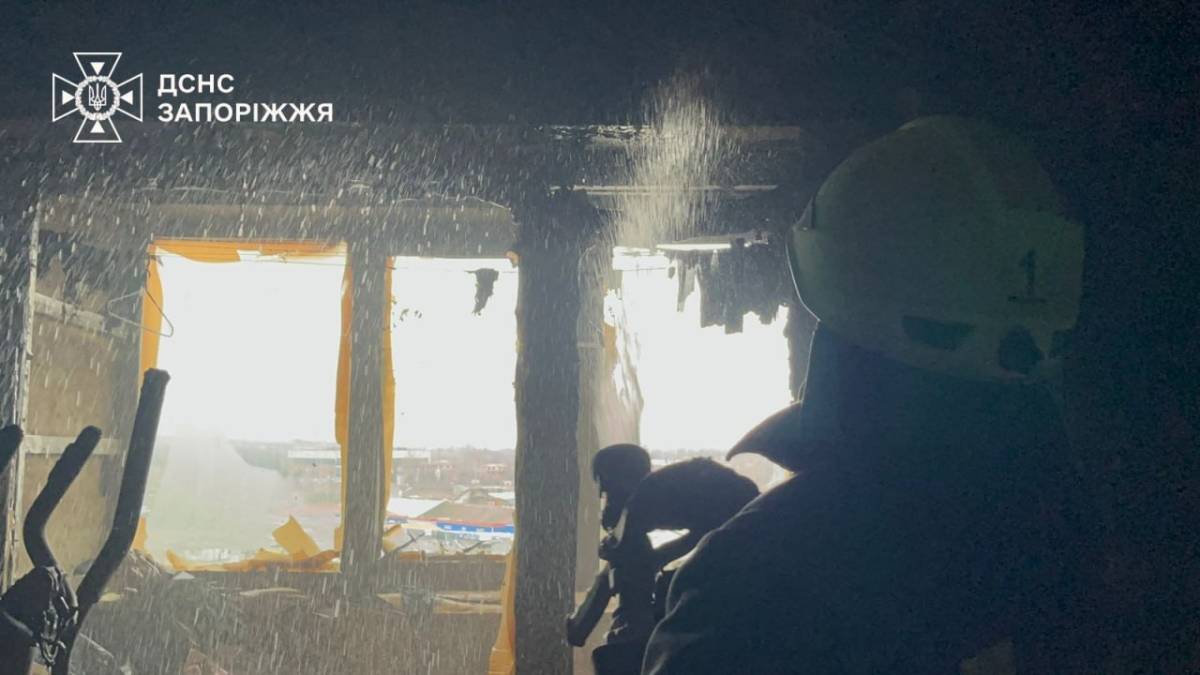 У багатоповерхівці Запоріжжя сталася смертельна пожежа