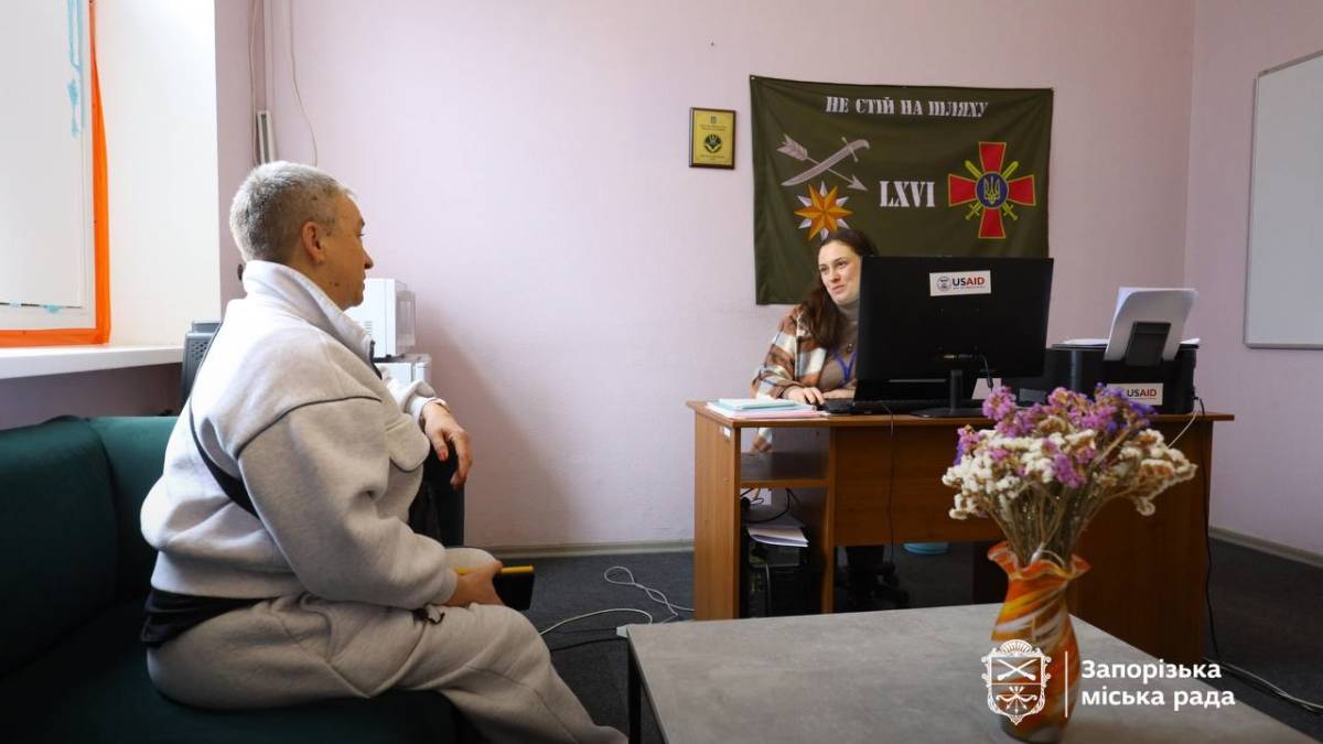 У Запоріжжі до “Кімнат захисника” звернулися більше 4 тисяч ветеранів