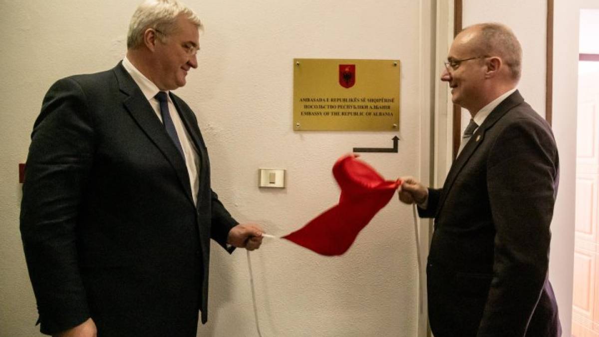 У Києві урочисто відкрили посольство Албанії