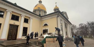 У Запоріжжі внаслідок атаки пошкоджено центральний собор Шевченківського району 