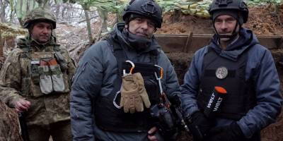 На позиціях бригади, яка захищає Запоріжжя, побували німецькі воєнкори