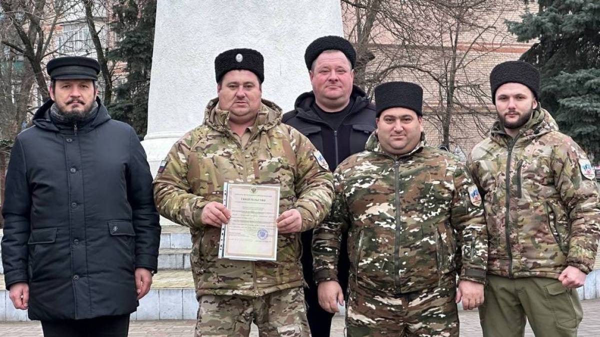 На Запоріжжі окупанти створили хутірське казацьке товариство