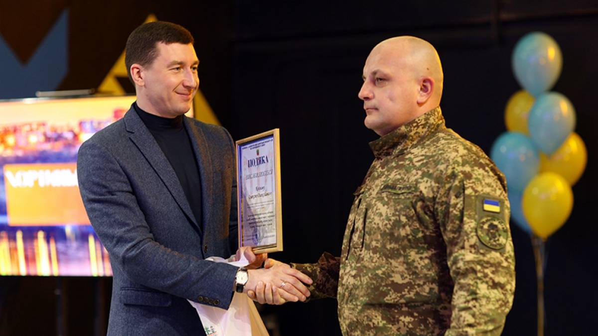 У Запоріжжі гвардійцям вручили нагороди на честь ювілею Хортицького району