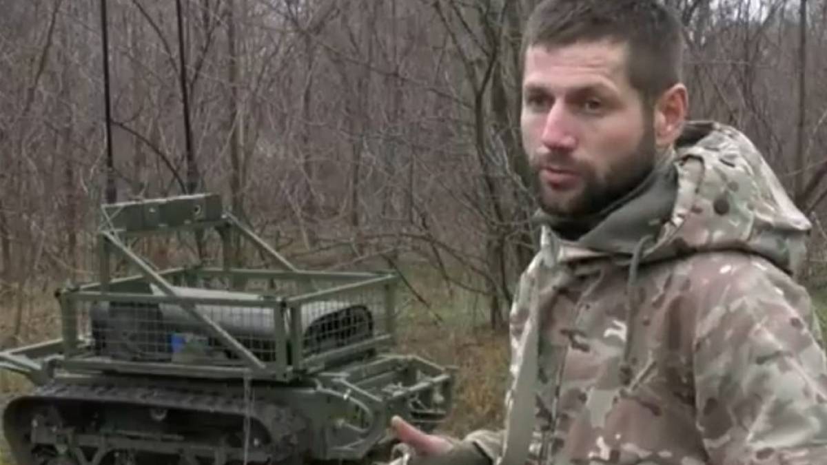 Запоріжжя допомагає захищати наземний дрон «Веприк» (відео)