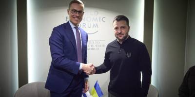 Новий пакет допомоги та гарантії безпеки: президенти України і Фінляндії зустрілися в Давосі