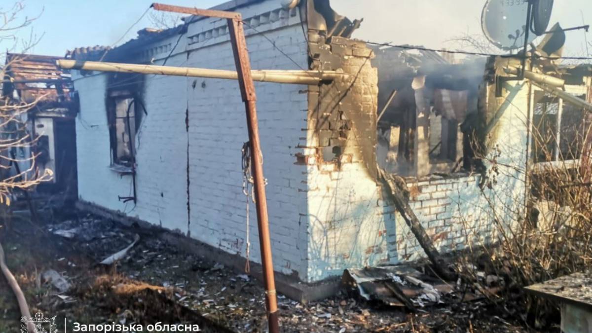 Впродовж доби окупанти завдали 434 удари по 9 населених пунктах Запорізької області