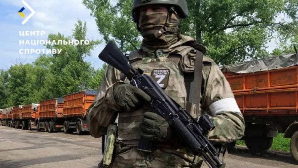 З окупованої частини запорізького краю окупанти масово вивозять ресурси